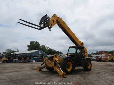 2016 JCB 510-56 56' 10,000 lbs Telescopic Reach Forklift Telehandler bidadoo