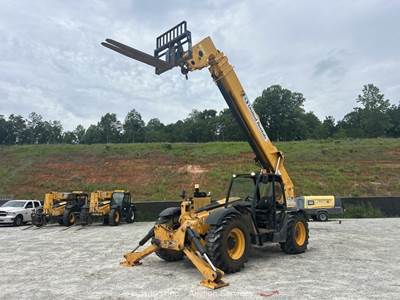 2016 JCB 510-56 56' 10,000 lbs Telescopic Reach Forklift Telehandler Aux bidadoo