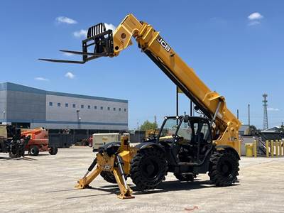 2018 JCB 510-56 56' 10,000 lbs Telescopic Reach Forklift Telehandler bidadoo