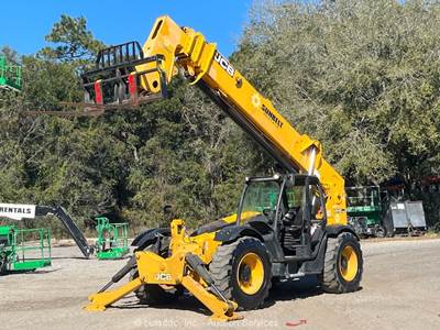 2016 JCB 510-56 56’ 10,000 lbs Telescopic Reach Forklift Telehandler bidadoo