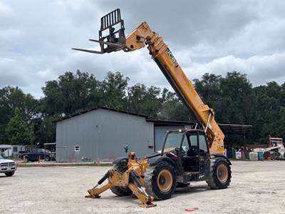 2015 JCB 510-56 56' 10,000 lbs Telescopic Reach Forklift Telehandler bidadoo