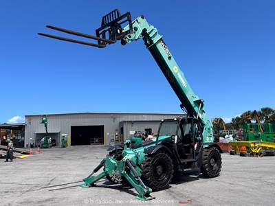 2017 JCB 510-56 56' 10,000 lbs Telescopic Reach Forklift Telehandler bidadoo