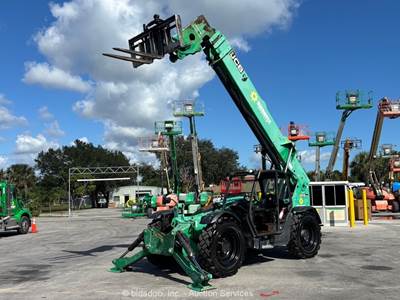 2018 JCB 510-56 56' 10,000 lbs Telescopic Reach Forklift Telehandler bidadoo