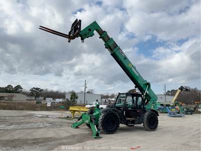 2018 JCB 510-56 56' 10,000 lbs Telescopic Reach Forklift Telehandler bidadoo