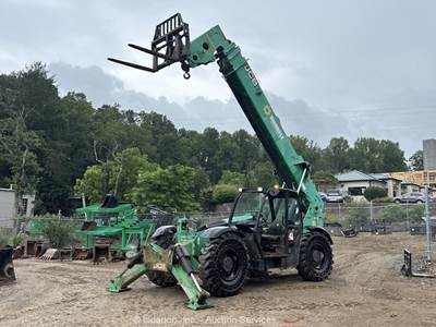 2016 JCB 510-56 56' 10,000 lbs Telescopic Reach Forklift Telehandler Aux bidadoo