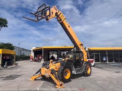 2018 JCB 510-56 56' 10K Telescopic Reach Forklift Telehandler bidadoo -Repair