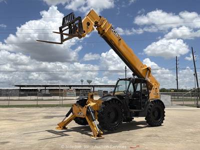 2019 JCB 510-56 56' 10,000 lbs Telescopic Reach Forklift Telehandler Aux bidadoo