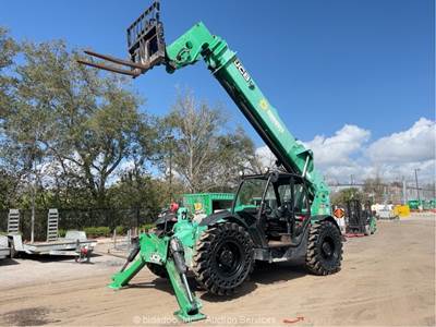 2017 JCB 510-56 56' 10K 4X4X4 Telescopic Reach Forklift Telehandler Aux bidadoo