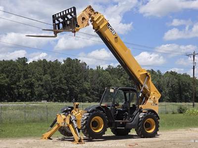2017 JCB 510-56 56' 10K Telescopic Reach Forklift Telehandler bidadoo -Repair