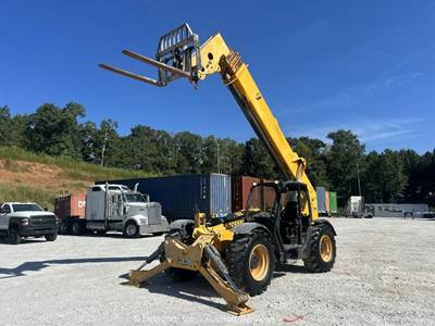 2018 JCB 510-56 56' 10,000 lbs Telescopic Reach Forklift Telehandler bidadoo