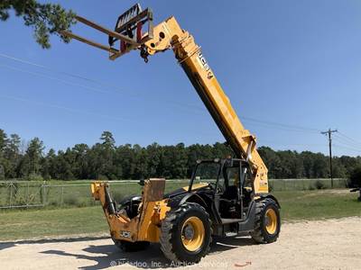 2018 JCB 510-56 56' 10,000 lbs Telescopic Reach Forklift Telehandler bidadoo