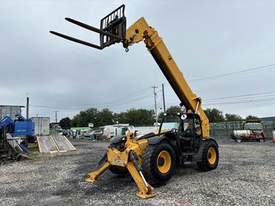2016 JCB 510-56 56' 10,000 lbs Telescopic Reach Forklift Telehandler Aux bidadoo