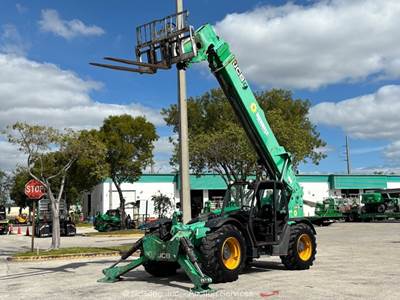 2018 JCB 512-56 56' 12,000 lbs Telescopic Reach Forklift Telehandler Aux bidadoo