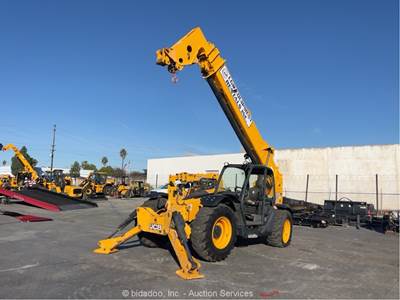 2016 JCB 512-56 56' 12,000 lbs Telescopic Forklift Telehandler bidadoo -Repair