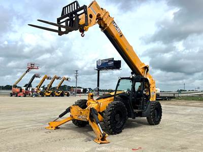 2018 JCB 512-56 56' 12,000 lbs Telescopic Reach Forklift Telehandler Aux bidadoo