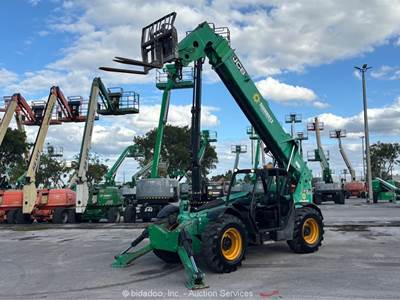 2017 JCB 512-56 56' 12,000 lbs Telescopic Reach Forklift Telehandler bidadoo