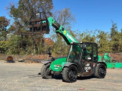 2016 JCB 525-60 20' 5,500 lbs Telescopic Reach Forklift Telehandler bidadoo