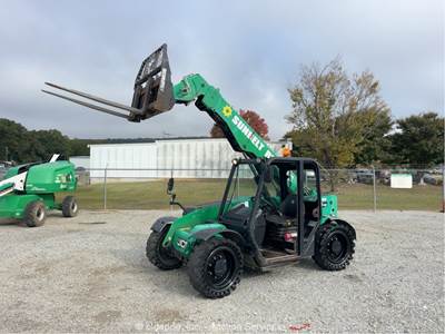 2017 JCB 525-60 20’ 5,500 lbs Telescopic Reach Forklift Telehandler Aux bidadoo