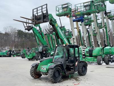 2015 JCB 525-60 20' 5,500 lbs Telescopic Reach Forklift Telehandler Aux bidadoo