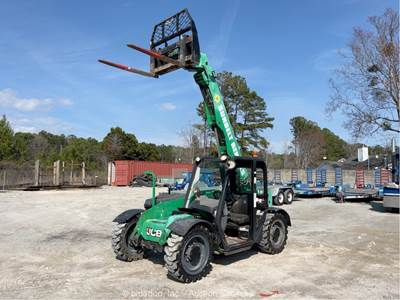 2016 JCB 525-60 20' 5,500 lbs Telescopic Reach Forklift Telehandler Aux bidadoo