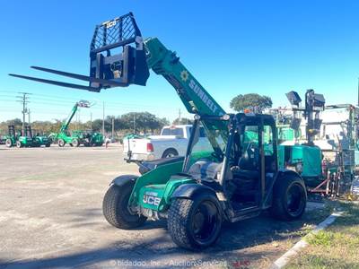 2017 JCB 525-60 4WD 5.5K Telescopic Reach Forklift Telehandler bidadoo -Repair