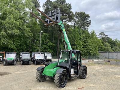 2016 JCB 525-60 20' 5,500 lbs Telescopic Reach Forklift Telehandler Aux bidadoo