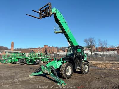 2017 JCB 540-200 66' 8,800 lb Telescopic Reach Forklift Telehandler bidadoo