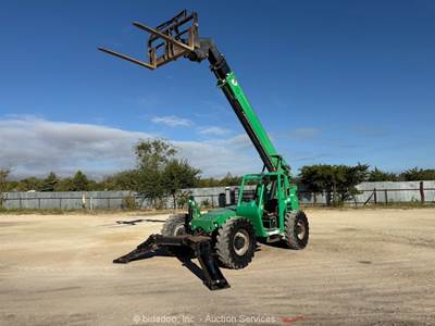 2017 JLG 10042 42' 10,000 lbs Telescopic Reach Forklift Telehandler bidadoo