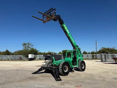 2018 JLG 10042 42' 10,000 lbs Telescopic Reach Forklift Telehandler Aux bidadoo