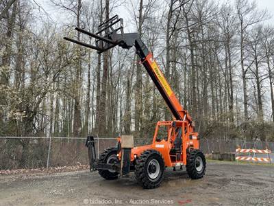 2019 JLG 10042 42' Telescopic Reach Forklift 10K lbs Telehandler Cummins bidadoo