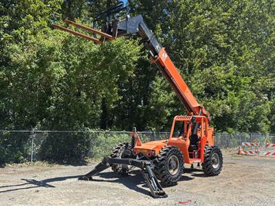 2019 JLG 10042 42’ 10,000 lbs Telescopic Reach Forklift Telehandler Aux bidadoo