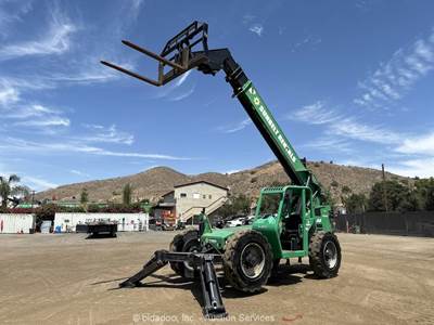 2018 JLG 10042 42' 10K Telescopic Reach Forklift Telehandler Cummins bidadoo