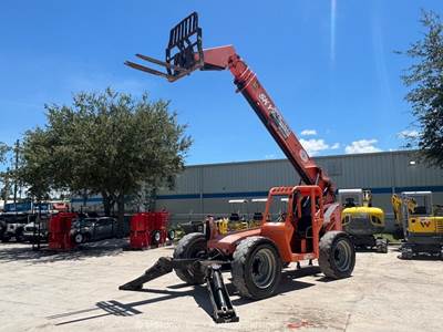 2015 JLG Skytrak 10054 54' Telescopic Reach Forklift 10K Telehandler Aux bidadoo