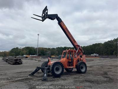 2017 JLG 10054 54' 10,000 lbs Telescopic Reach Forklift Telehandler Aux bidadoo
