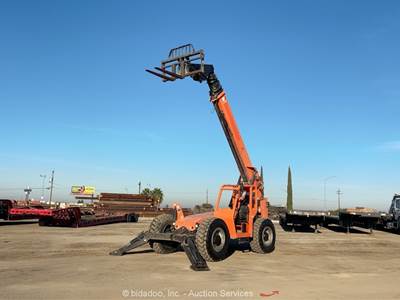 2017 JLG Skytrak 10054 54' 10K Telescopic Reach Forklift Telehandler bidadoo
