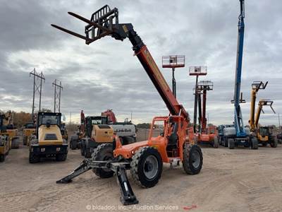 2018 JLG 10054 54' 10,000 lbs Telescopic Reach Forklift Telehandler Aux bidadoo