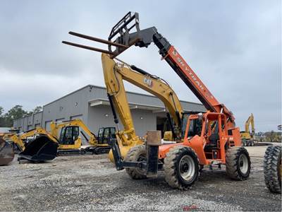 2019 JLG Skytrak 10054 54' 10k Telescopic Reach Forklift Telehandler Aux bidadoo