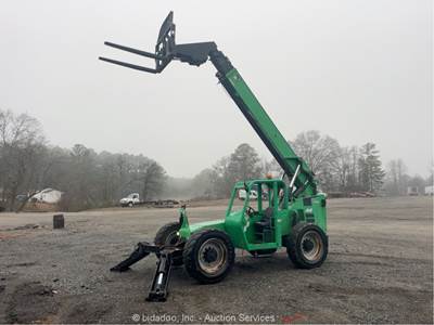 2016 JLG 10054 54' 10,000 lbs Telescopic Reach Forklift Telehandler Aux bidadoo