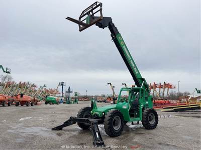 2016 JLG 10054 54' 10,000 lbs Telescopic Reach Forklift Telehandler Aux bidadoo
