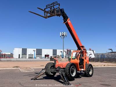 2018 JLG 10054 54' 10,000 lbs Telescopic Reach Forklift Telehandler Aux bidadoo