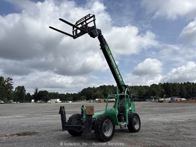 2017 JLG Skytrak 10054 54' 10K Telescopic Reach Forklift Telehandler Aux bidadoo
