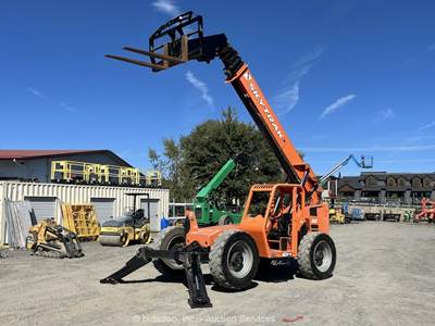 2019 JLG 10054 54' 10,000 lbs Telescopic Reach Forklift Telehandler Aux bidadoo