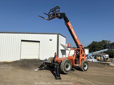 2018 JLG 10054 54' 10,000 lbs Telescopic Reach Forklift Telehandler Aux bidadoo