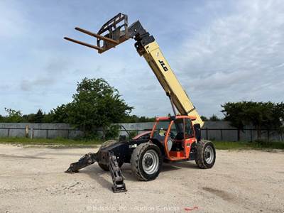 2018 JLG 1055 55' 10,000 lbs Telescopic Reach Forklift Telehandler Aux bidadoo