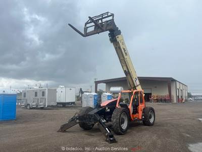 2015 JLG 1255 55' 12,000 lbs  Telescopic Reach Forklift Telehandler bidadoo