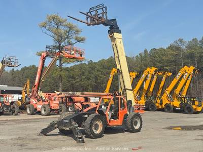 2016 JLG 1255 55' 12,000 lbs  Telescopic Reach Forklift Telehandler bidadoo