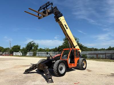 2021 JLG 1255 55' 12,000 lbs Telescopic Reach Forklift Telehandler bidadoo
