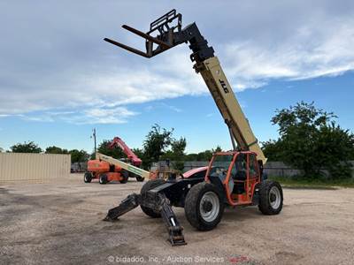 2019 JLG 1255 55' 12,000 lbs  Telescopic Reach Forklift Telehandler bidadoo
