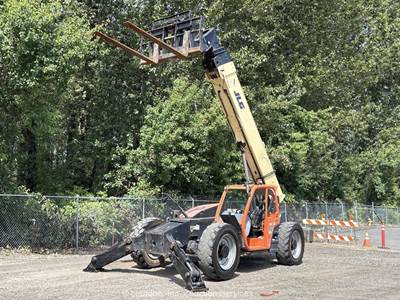 2018 JLG 1255 55' 12,000 lbs Telescopic Reach Forklift Telehandler bidadoo