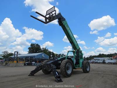 2015 JLG 1255 55' 12,000 lbs  Telescopic Reach Forklift Telehandler bidadoo